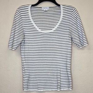 Calvin Klein Scoop Neck Sweater Women's Size Large